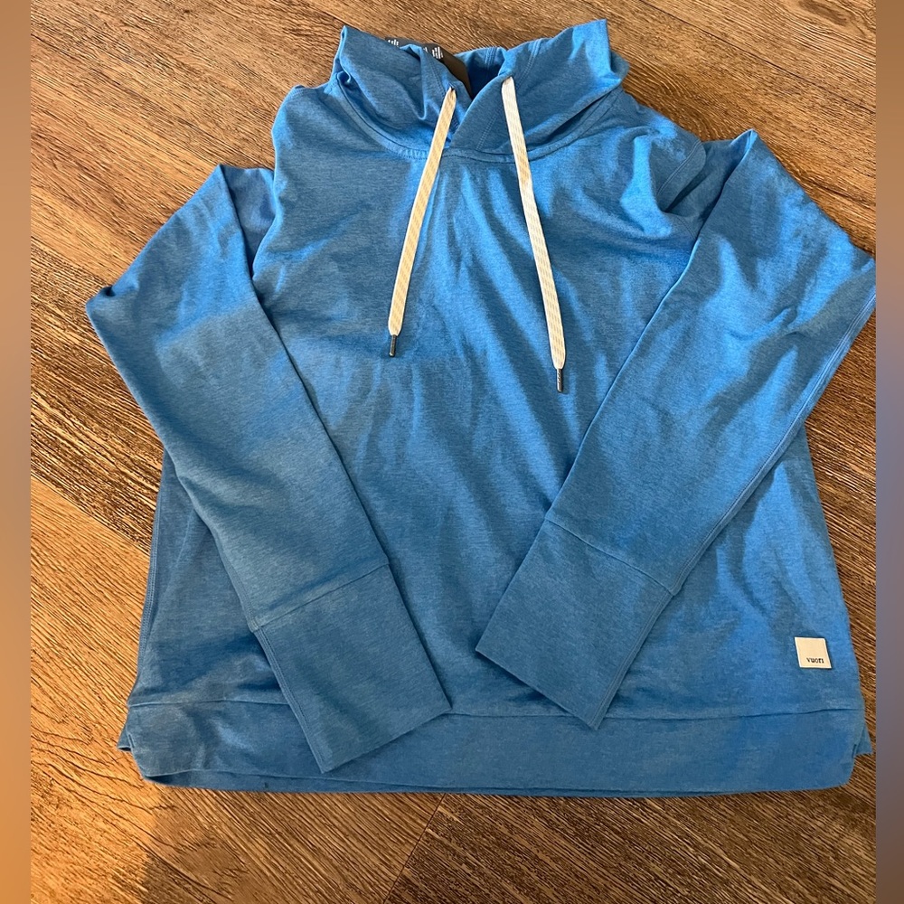 Vuori Baltic Heather Halo Essential Hoodie XS